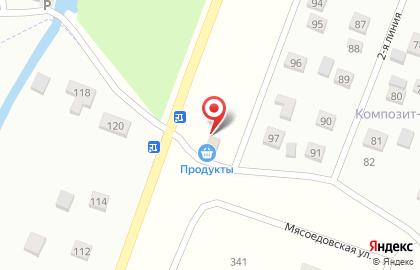 Продуктовый магазин в Санкт-Петербурге на карте