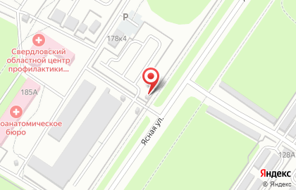 Автостоянка в Екатеринбурге на карте
