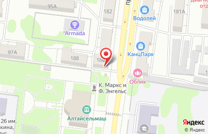 Компания Технологии безопасности на проспекте Ленина на карте