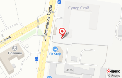 ОАО Банкомат, Западно-Сибирский банк Сбербанка России на улице Ветеранов Труда на карте