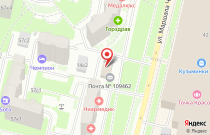 ЭкваТур на улице Маршала Чуйкова на карте