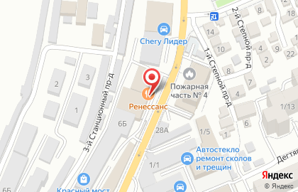 Банкетный зал Ренессанс во 2-ом Станционном проезде на карте