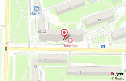 Магазин автотоваров Главная дорога на проспекте Свердлова на карте