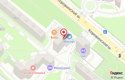 Компания Videktor на Коровинском шоссе на карте