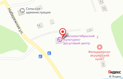 Октябрьская районная больница в Оренбурге на карте