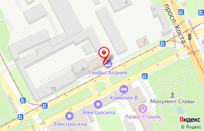 Управление Федеральной службы по ветеринарному и фитосанитарному надзору по республике Северная Осетия-Алания на карте