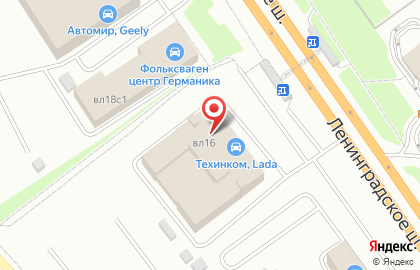 Техинком официальный дилер KGM на карте