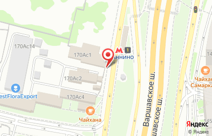 Магазин фастфудной продукции Ларек фастфудной продукции на Варшавском шоссе на карте