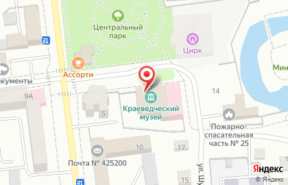 Историко-художественный музей на Кооперативной улице на карте