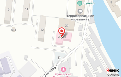 Луневская амбулатория на карте