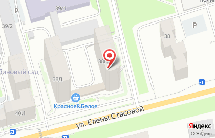 Агентство недвижимости Комфорт-М на улице Елены Стасовой на карте