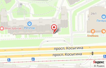 Ногтевая студия KISTOCHKI на проспекте Косыгина на карте