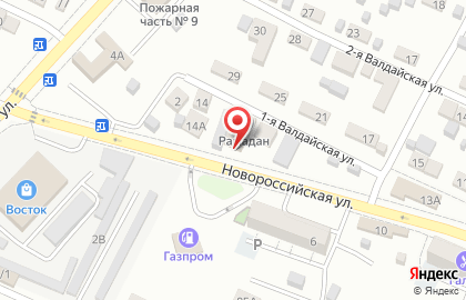 Мечеть Рамадан в Астрахани на карте