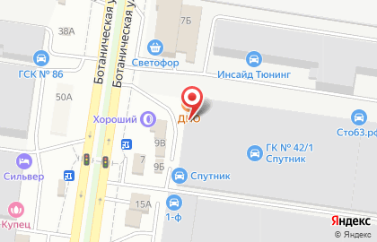 СТО Мотор в Автозаводском районе на карте