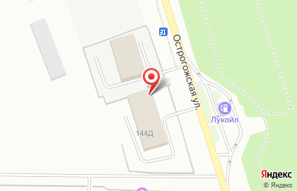 Пункт технического осмотра Автотест на Острогожской улице на карте