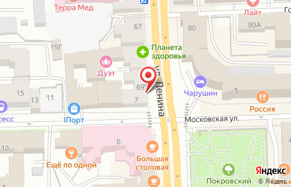 Пряжа & спицы на карте