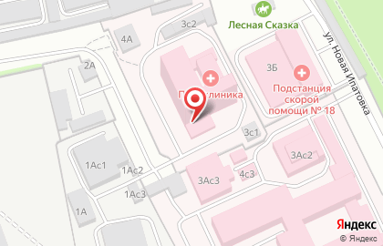 Медико-санитарная часть Главное управление МВД России по Московской области на карте