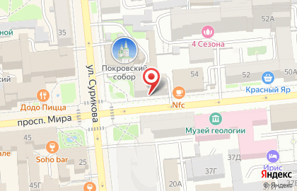 Красноярская региональная организация Союз художников России на карте