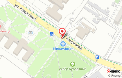 Продуктовый магазин в Нальчике на карте