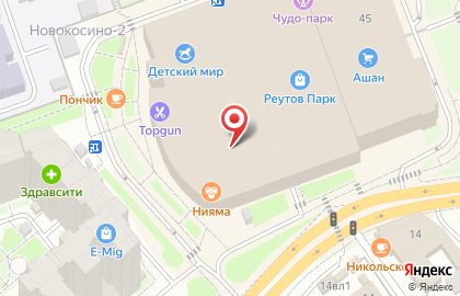 Ювелирный ломбард Sunlight на Носовихинском шоссе на карте