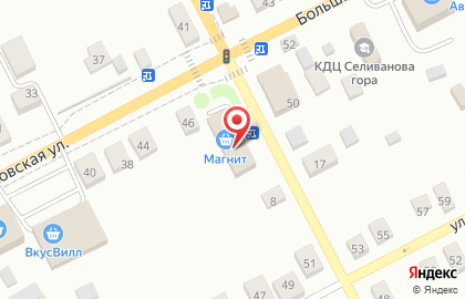 Гипермаркет Магнит на Большой Московской улице на карте