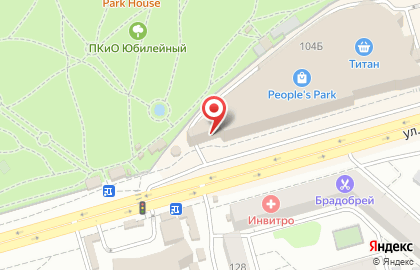 Сервисный центр Мастер барс в Октябрьском районе на карте