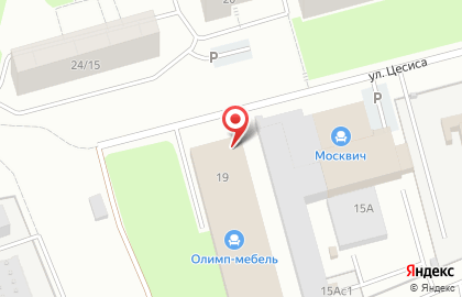 Мебельный магазин Москвич 2 на карте