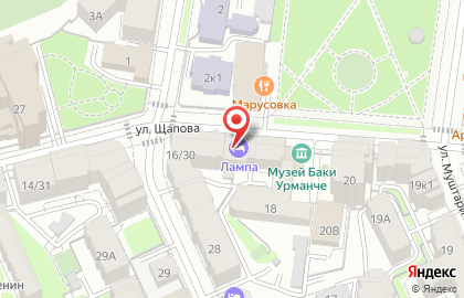 Кафе-кулинария Лампа на карте
