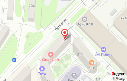 Салон красоты Стрижка FIX на Лётной улице на карте