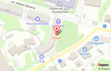 Промсвязьбанк в Иваново на карте