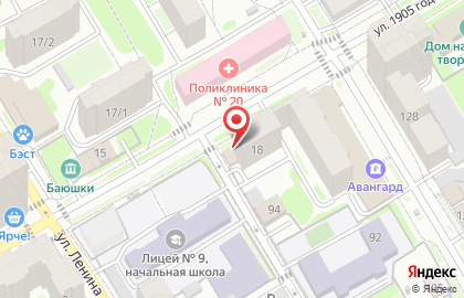 Магазин Вкусняшки на Площади Гарина-Михайловского на карте
