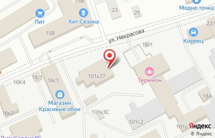 Торговый дом Вектор на Омской улице на карте