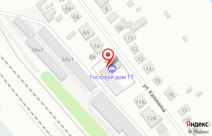 ТТ на Калинина на карте