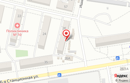 Салон связи СОТиК на Ишимской улице на карте