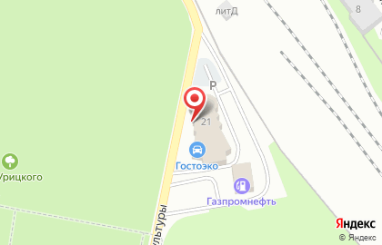 АЗС Фаэтон на улице Культуры на карте