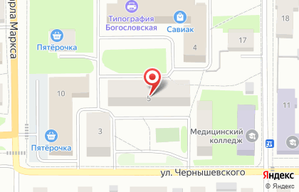 Магазин медицинских товаров Медтехника, магазин медицинских товаров на улице Чернышевского на карте