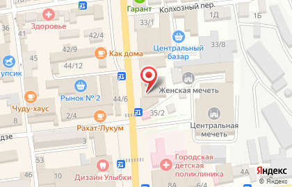 Магазин декоративной посуды на карте