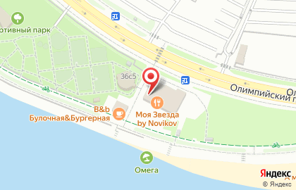 Школа сапсерфинга Sup Sochifornia на улице Нижнеимеретинской на карте