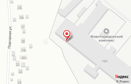 Сергеевское на Совхозной улице на карте