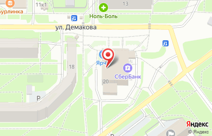 Деловой мир в Советском районе на карте