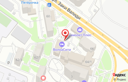 Банкомат Уральский банк Сбербанка России на улице Заки Валиди на карте