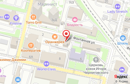 Хостел Loft в Фрунзенском районе на карте