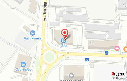 Сервисный центр Vinyl13.ru на улице Васенко на карте