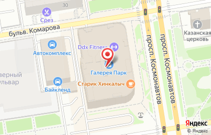 Фитнес-клуб DDX Fitness Ростов Галерея Парк на карте