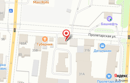 Ритуальное агентство Ритуал-М на Пролетарской улице на карте