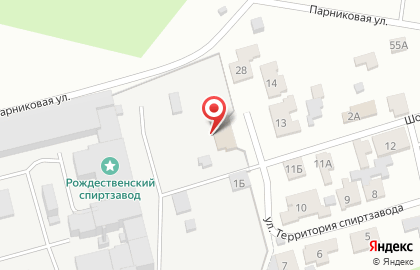Рождественское, ООО, спиртзавод на карте