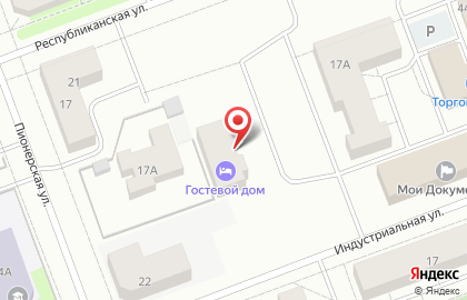 Гостиница Лазурит на карте