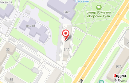 Трали-Вали на проспекте Ленина на карте