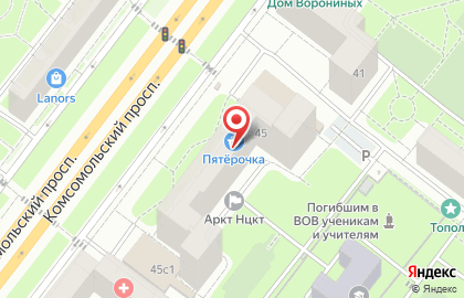 Конверс в Москве на карте