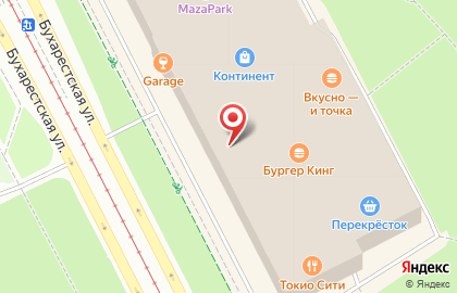 Банкомат Альфа-Банк на Бухарестской улице, 32 на карте
